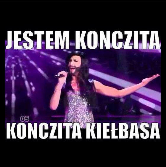 Internet śmieje się z Conchity Wurst (MEMY)