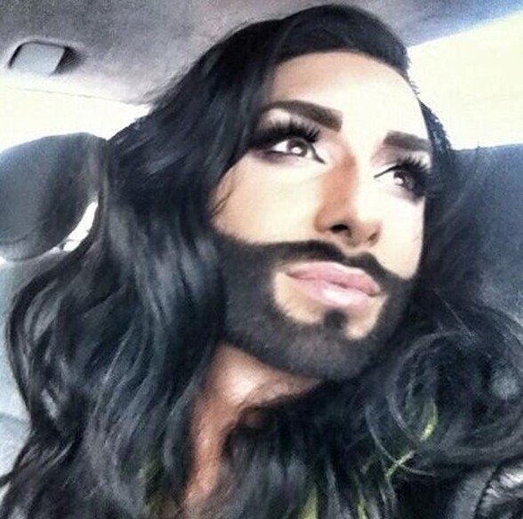 Eurowizja: Conchita Wurst czyli Kim Kardashian z brodą