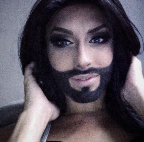 Eurowizja: Conchita Wurst czyli Kim Kardashian z brodą