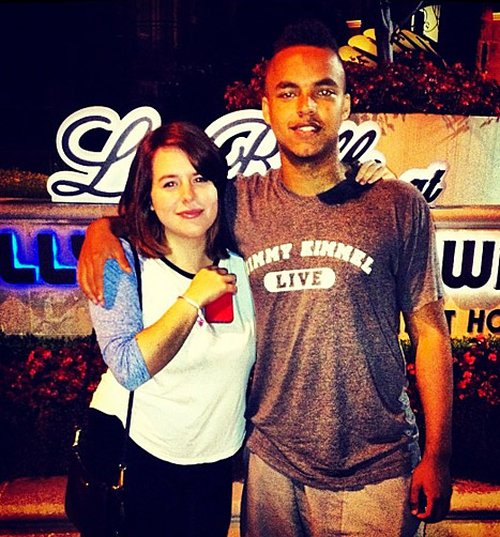 Conor Cruise z siostrą 