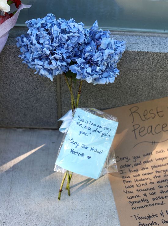 Fani są zdruzgotani śmiercią Cory'ego Monteitha