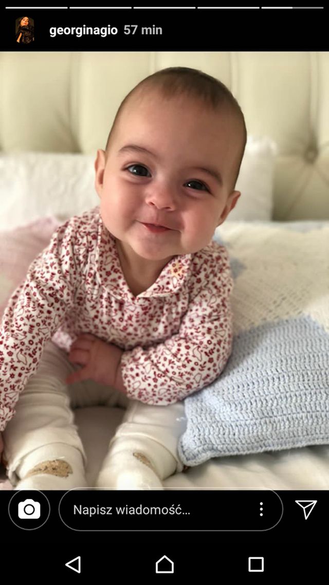 Georgina pokazała zdjęcie UŚMIECHNIĘTEJ córeczki i dzieci Cristiano (Instagram)
