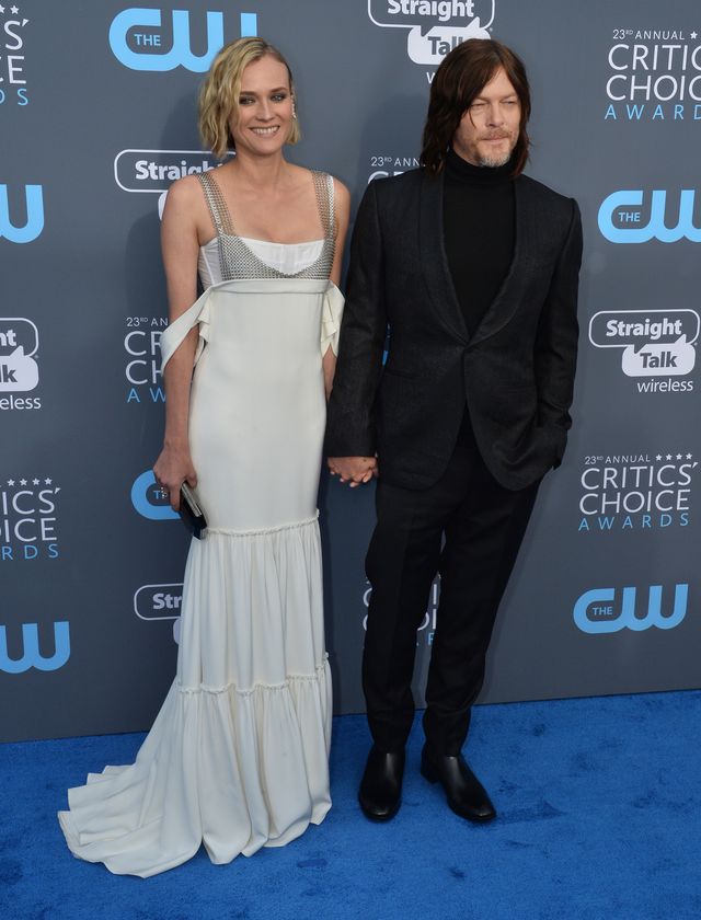 Rozbawiona Jolie i fikającą nóżka Heidi Klum - gwiazdy na Critics' Choice Awards