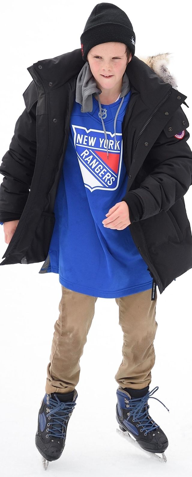 Harper Beckham przyleciała do Nowego Jorku (ZDJĘCIA)