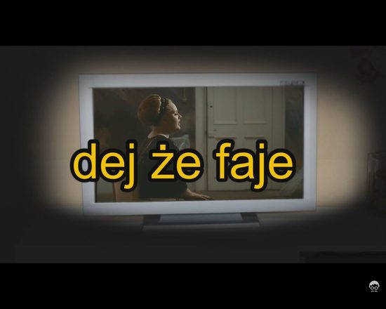 Na poprawę humoru - polskie teksty w zagranicznych kawałkach