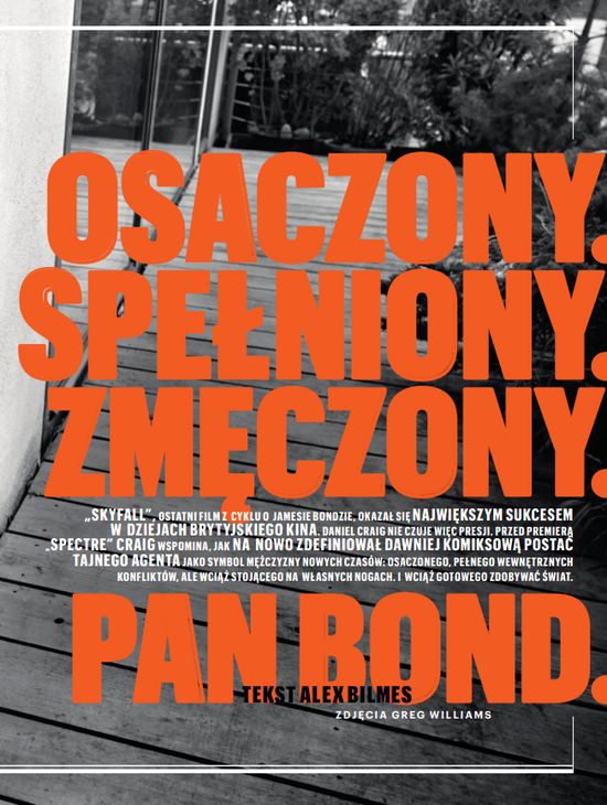 Daniel Craig w Esquire szczery do bólu (FOTO)