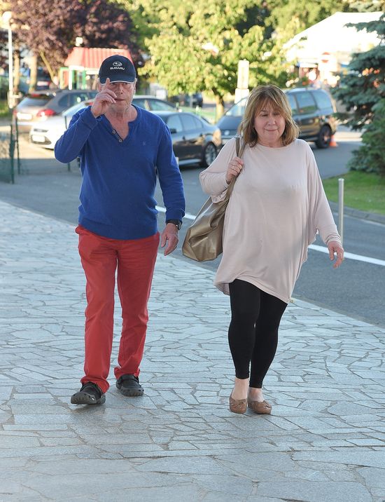 Olbrychski po aferze wypoczywa w Międzyzdrojach (FOTO)