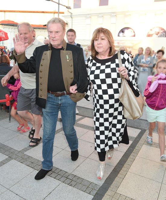 Olbrychski po aferze wypoczywa w Międzyzdrojach (FOTO)