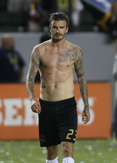 David Beckham zmęczony bez retuszu (FOTO)
