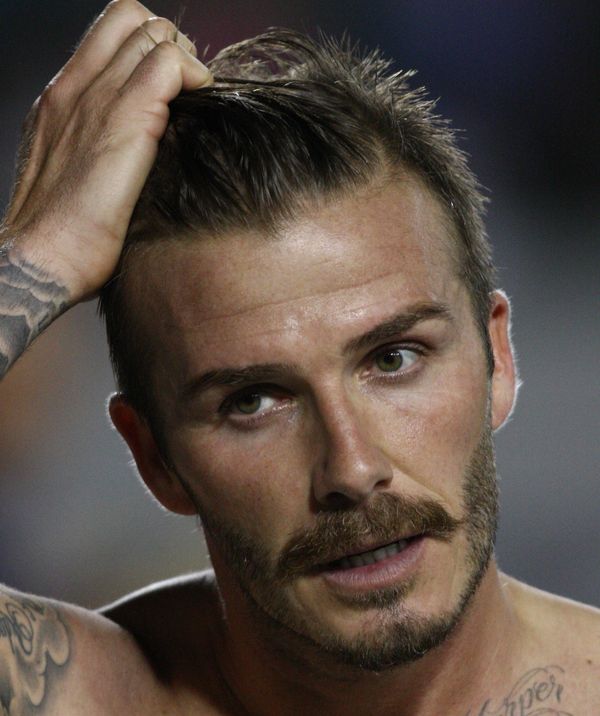 David Beckham zmęczony bez retuszu (FOTO)