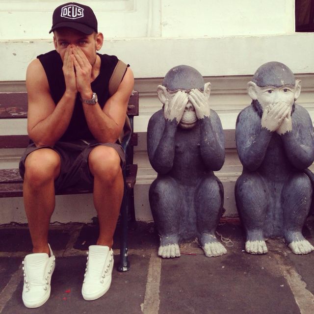 Dawid Woliński nadawałby się na modela (FOTO)