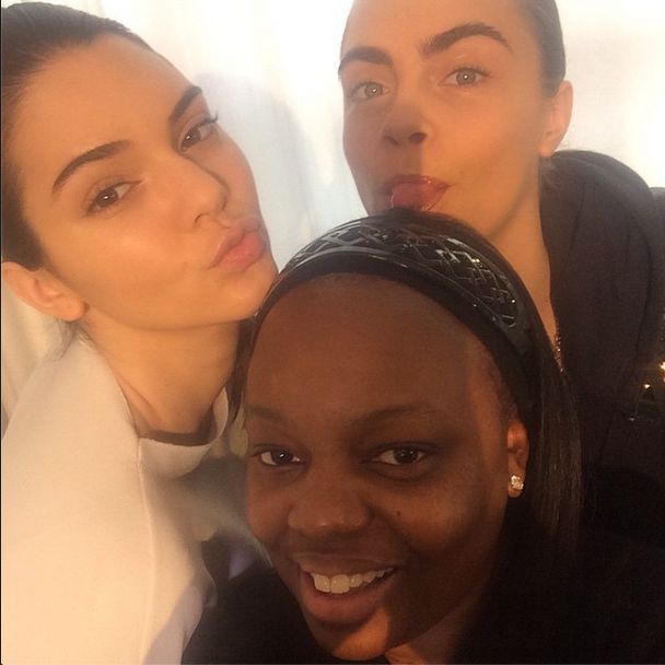 Kendall Jenner i Cara Delevinge pokazały się bez makijażu 