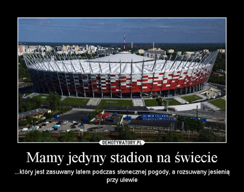 Stadion Narodowy ochrzczony Basenem Narodowym