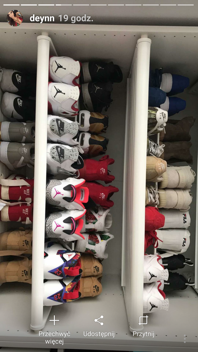 OMG! Deynn może porównać swoją kolekcję butów z Khloe Kardashian?