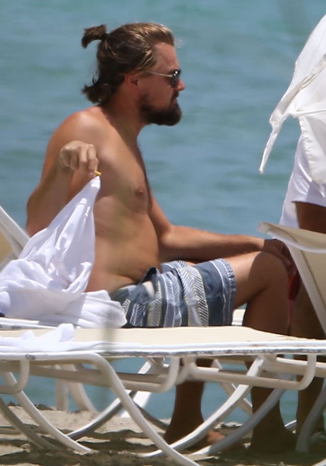 Leonardo DiCaprio zapuścił brodę i BRZUCH (FOTO)