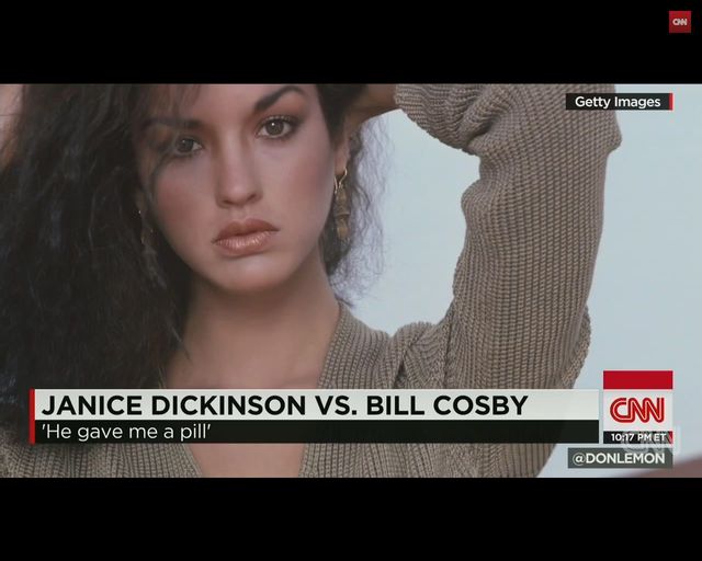 Dickinson: On jest świnią, potworem, zgwałcił mnie!