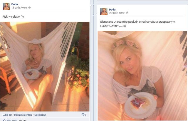 Niedzielny relaks Dody (FOTO)