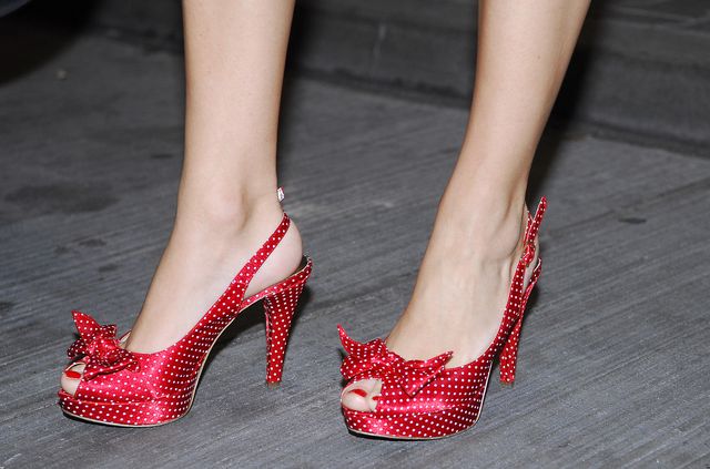 Ona lubi buty, które zwracają uwagę (FOTO)