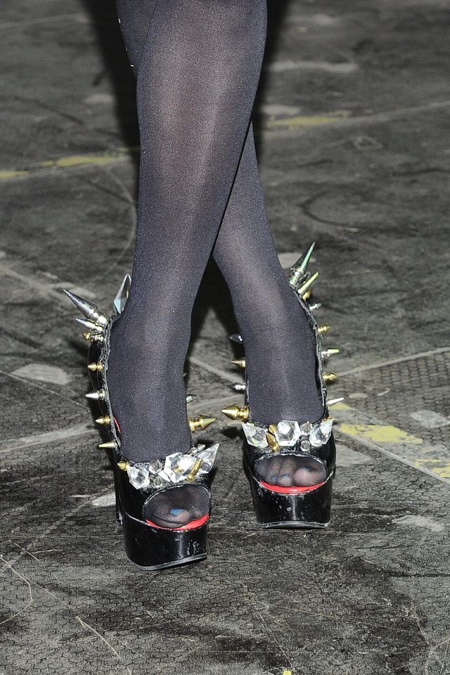 Ona lubi buty, które zwracają uwagę (FOTO)