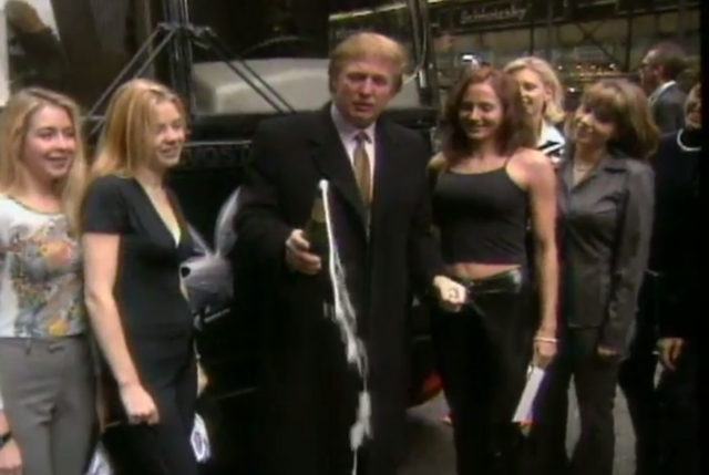 Szok! Donald Trump wziął udział w soft porno?! 