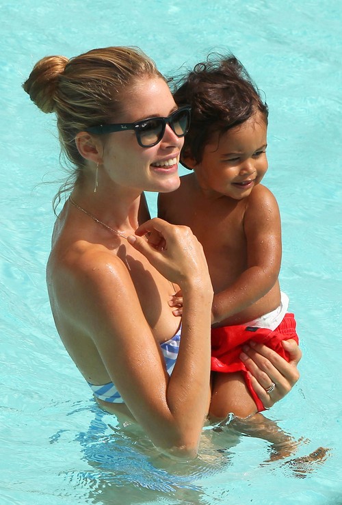 Doutzen Kroes i jej uroczy synek (FOTO)