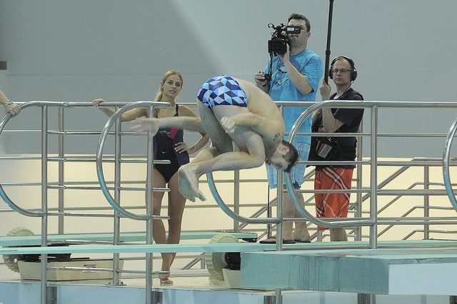 Maciej Dowbor miał wypadek na treningu do Celebrity Splash
