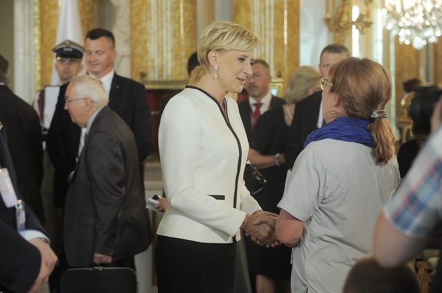 Dorota Wróblewska chwali Pierwszą Damę i jej córkę (FB)