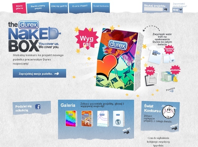 Konkurs! Zaprojektuj nowe pudełko Durex i wygraj nagrody