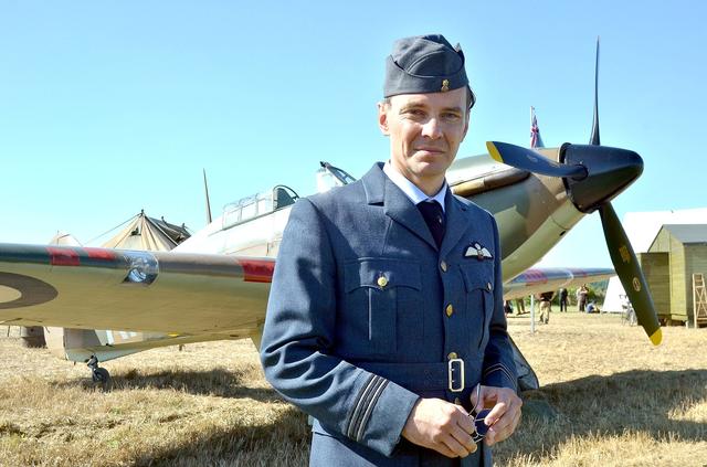 Adamczyk, Wieczorkowski i Zakościelny na planie filmu Dywizjon 303 (FOTO)