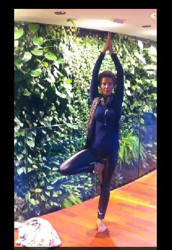 Edyta Górniak ćwiczy jogę (FOTO)