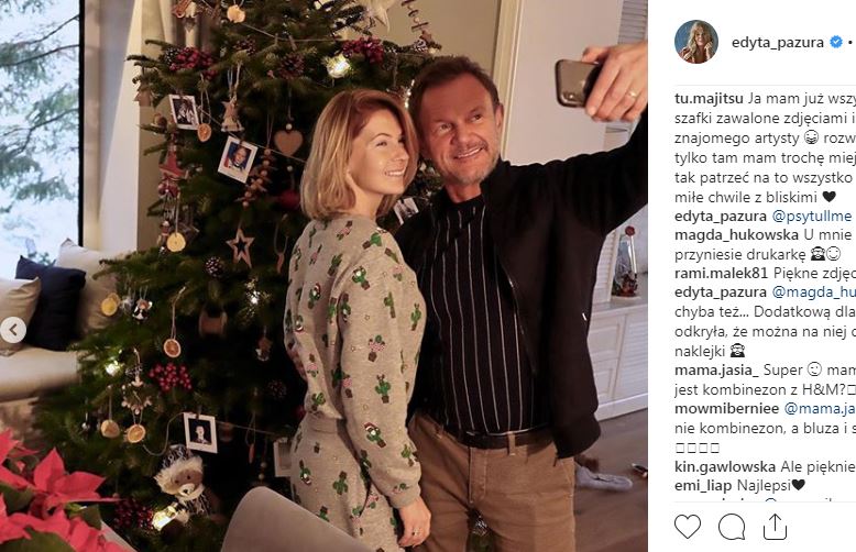Edyta Pazura wybrała bardzo ORYGINALNE ozdoby na choinkę