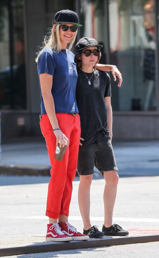 Ellen Page z partnerką na czerwonym dywanie