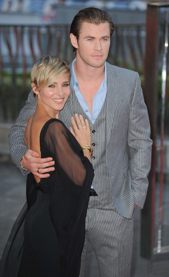 Tymczasem u Chrisa Hemswotrha i Elsy Pataky... (FOTO)