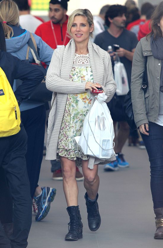 Elsa Pataky kwitnie w ciąży (FOTO)