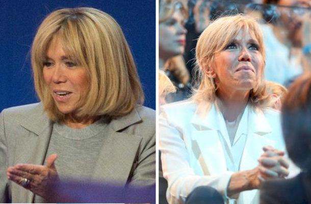 Zobaczcie, co się stało z twarzą Brigitte Macron (ZDJĘCIA)