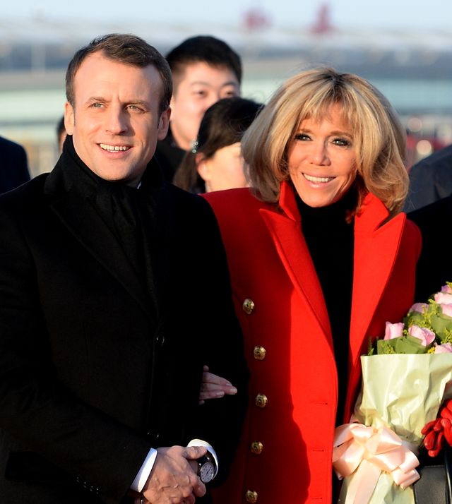 Zobaczcie, co się stało z twarzą Brigitte Macron (ZDJĘCIA)