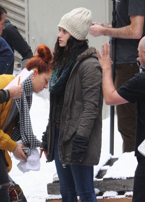 Czemu Emmy Rossum tak rozpacza? (FOTO)