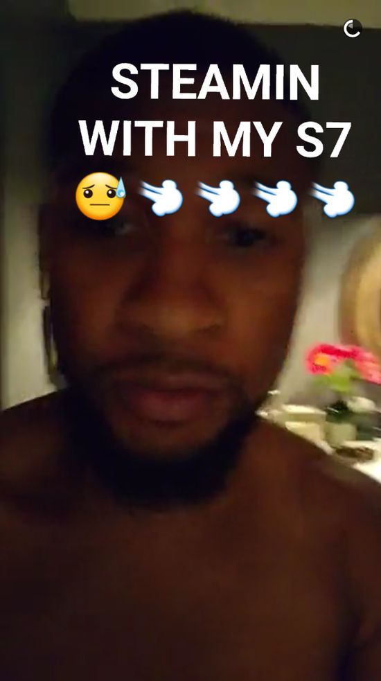 Usher pochwalił się na Snapchacie swoim... przyrodzeniem