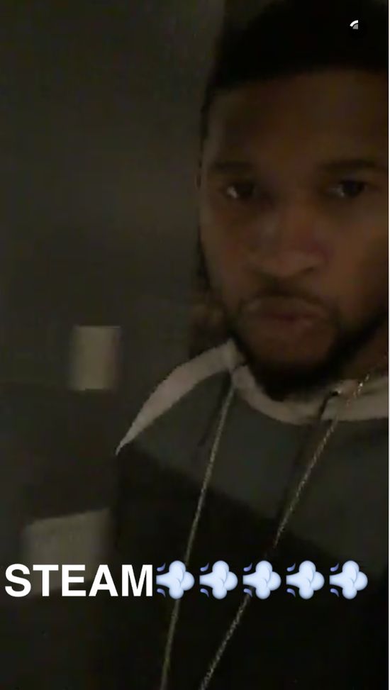 Usher pochwalił się na Snapchacie swoim... przyrodzeniem