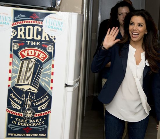 Longoria wspiera Baracka Obamę (FOTO)