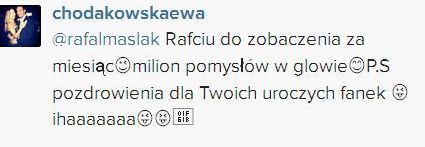 Fanki Rafała Maślaka obrażały Ewę Chodakowską Fanki Rafała Maślaka obrażały Ewę Chodakowską