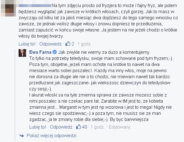 Ewa Farna pokazała się w nowej fryzurze