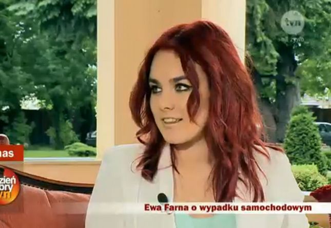 Ewa Farna popłakała się w czasie wywiadu