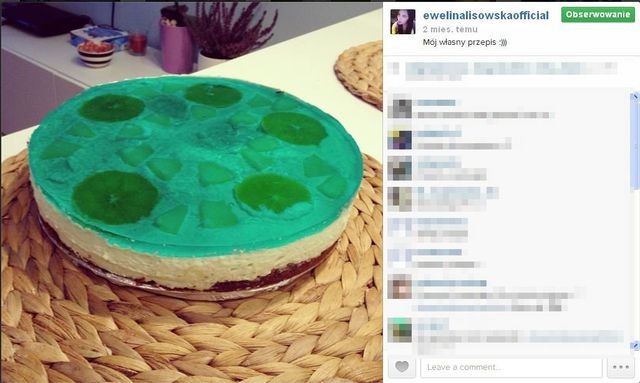 Ewelina Lisowska też pokazuje, co jada (FOTO)