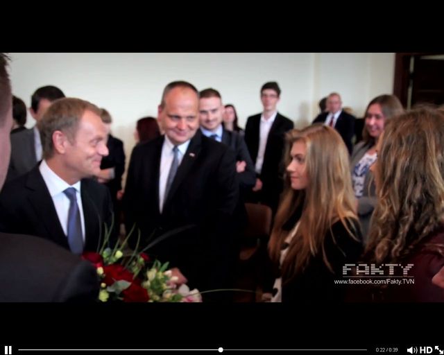 Marysia, co kwiatów od Tuska nie chciała [VIDEO]