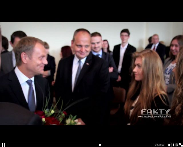 Marysia, co kwiatów od Tuska nie chciała [VIDEO]