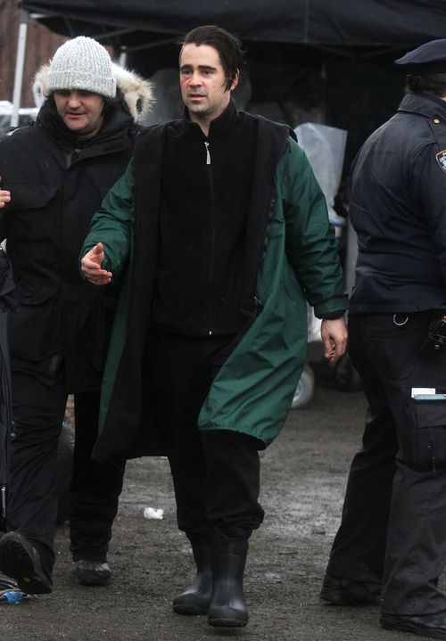 Zimna kąpiel Colina Farrella (FOTO)