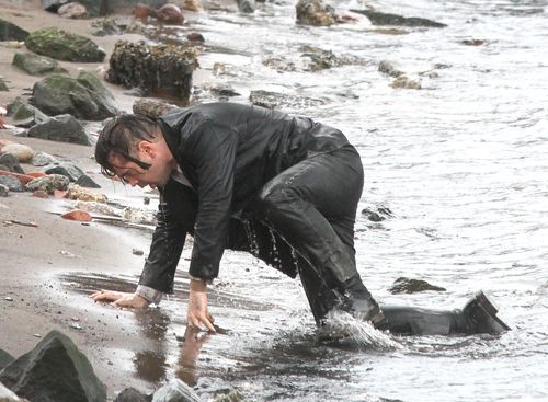 Zimna kąpiel Colina Farrella (FOTO)