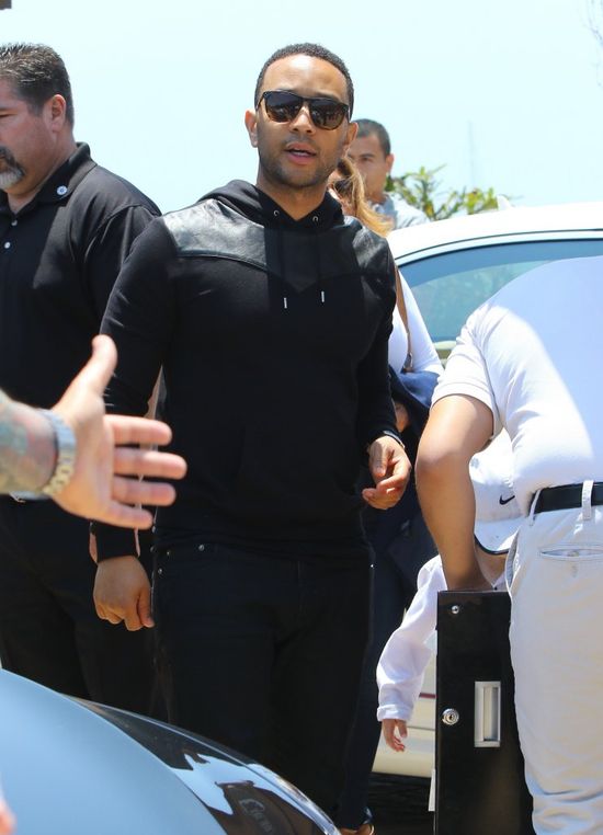 Kim i Kanye zachwyceni córeczką Johna Legenda! (FOTO)