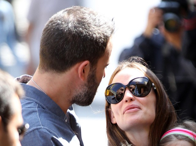 Chwila czułości u Bena Afflecka i Jennifer Garner (FOTO)
